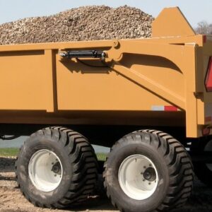25,000 lbs (12.5 tons) Farm Dump Trailer