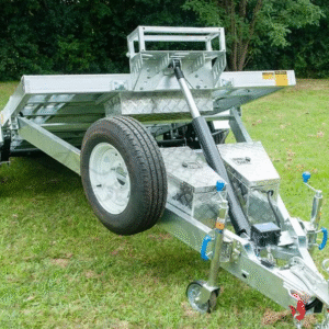 16.4X6.6ft Hydraulic Tipper Car Trailers 3500kg ATM